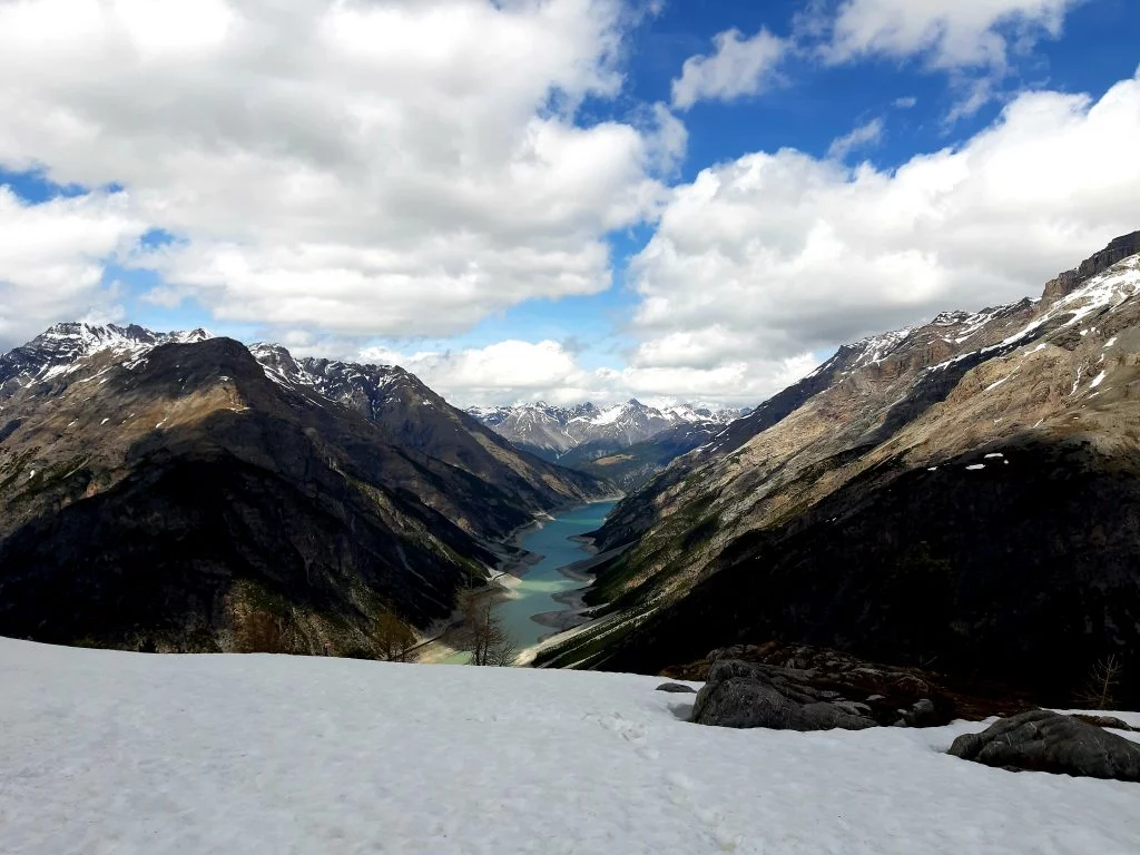 Crap de la parè: la vista sul lago