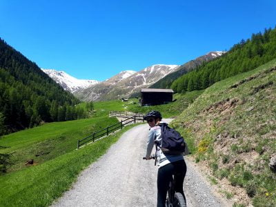 Mountain Bike in Val Federia
