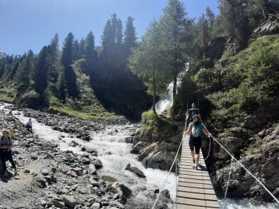 Cascata in Val Nera, accompagnati dal suono dell’acqua