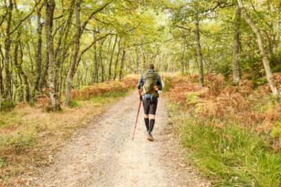 I bastoni da trekking lungo il Cammino di Santiago